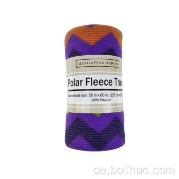 Heißer Verkauf komfortabler und flauschiger Polar Fleece Decke Roll Fleece Decken Luxus
